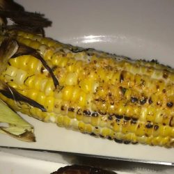 Fire grilled corn on the cob longhorn