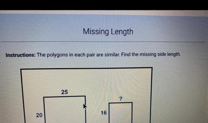 Solve for x the polygons in each pair are similar