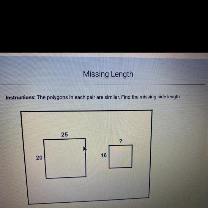 Solve for x the polygons in each pair are similar