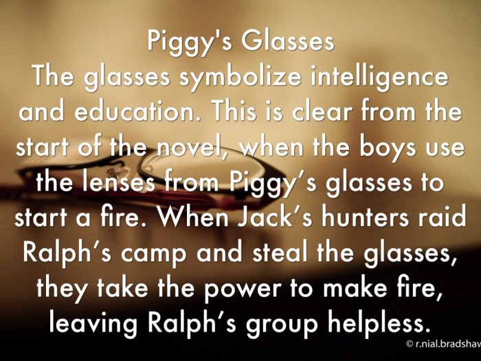 Lord of the flies piggy quotes with page numbers