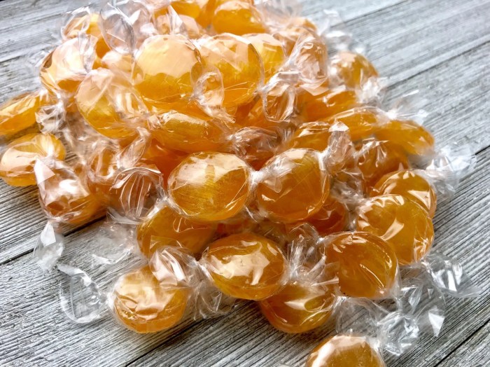 Butterscotch candies contain butter in them and are pareve