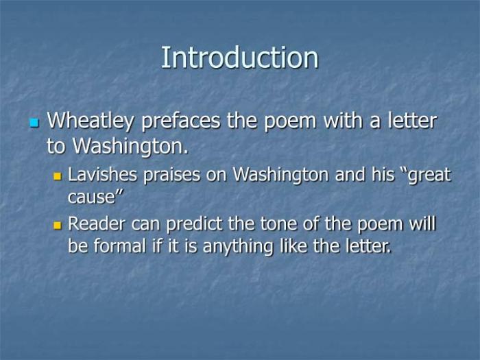 Excellency washington his general hymn evening presentation ppt powerpoint understanding background